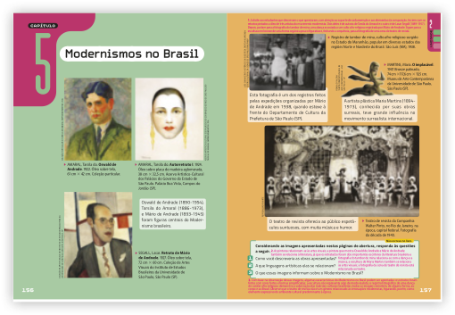 Reprodução de páginas do livro contendo a Abertura de Capítulo.