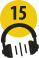 Faixa de áudio 15.