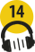 Faixa de áudio 14.