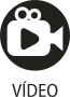 Ícone do objeto digital vídeo, representado por uma filmadora e o nome vídeo escrito embaixo.