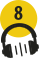 Faixa de áudio 8.