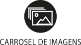 Ícone do objeto digital carrossel de imagens, representado por imagens e o nome carrossel de imagens escrito embaixo.