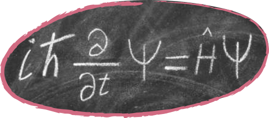 Imagem de equação de Schrödinger.