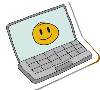 Desenho de notebook.
