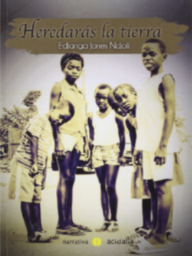 Capa de livro contendo uma fotografia em preto e branco de crianças negras olhando na direção de quem tirou a fotografia. As crianças estão em pé, têm uma expressão séria, e usam camisetas ou regatas, bermuda, e chinelos ou sandálias.