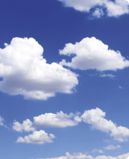 Fotografia de nuvens no céu.