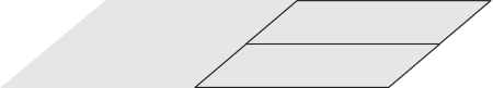 Imagem anterior. Agora, apenas os quadrados à direita estão destacados, tanto o inferior quanto o superior.
