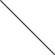 Imagem de uma reta diagonal traçada do canto superior esquerdo até o canto inferior direito.