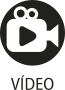 Ícone do objeto digital vídeo, representado por uma filmadora e o nome vídeo escrito embaixo.