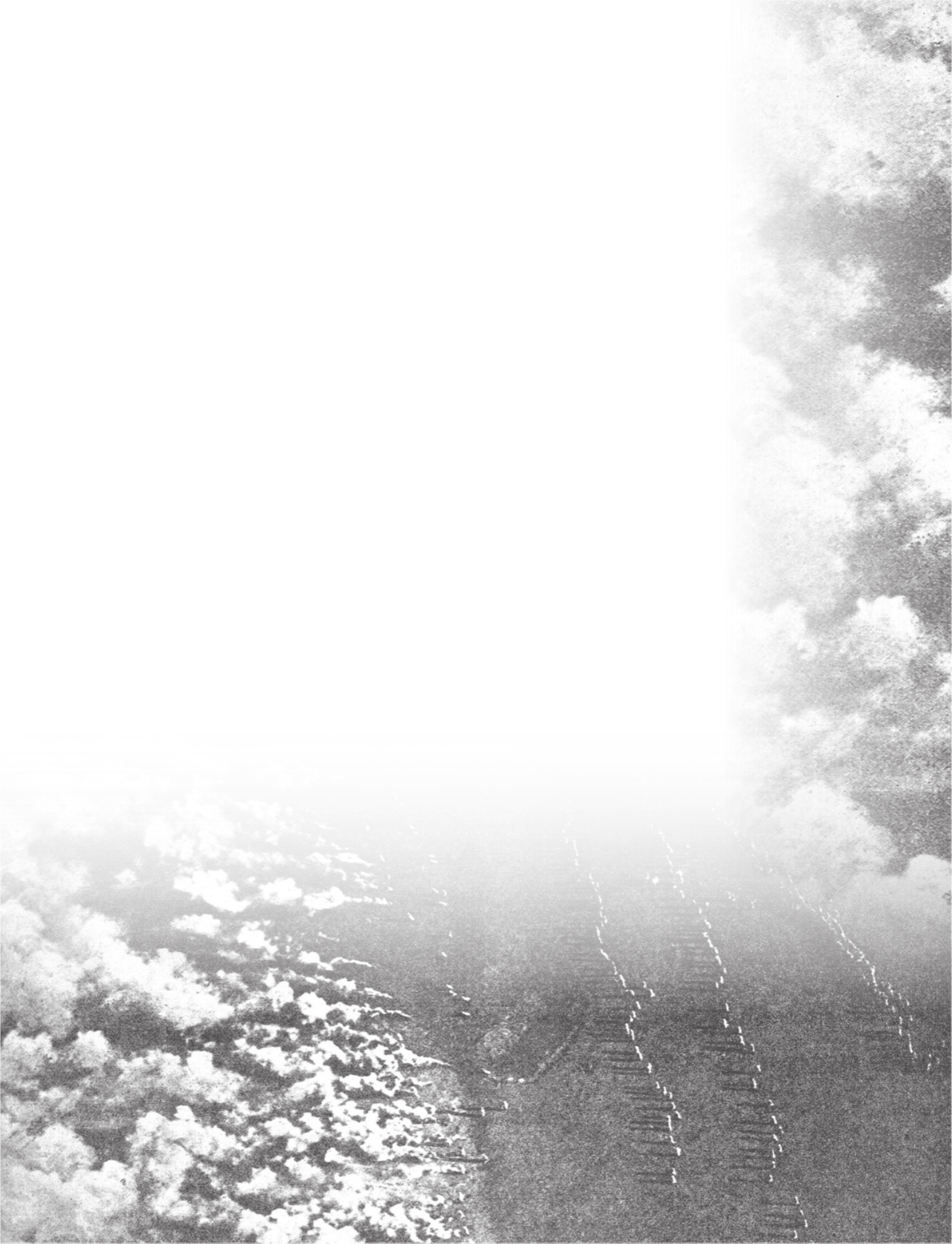 Fotografia aérea de uma região coberta por fumaça.