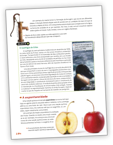 Reprodução de página do livro contendo a seção Algo a mais.