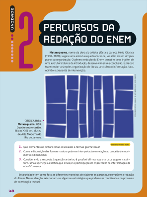 Reprodução de página contendo a Abertura de Unidade.