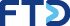 Logo da editora F T D.