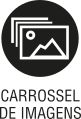 Ícone do objeto digital carrossel de imagens, representado por imagens e o nome carrossel de imagens escrito embaixo.