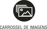 Ícone do objeto digital carrossel de imagens, representado por imagens e o nome carrossel de imagens escrito embaixo.