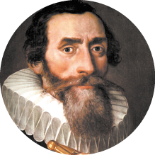Ilustração do rosto de um homem com cabelo escuro, barba e bigode grisalhos e compridos. Ele usa uma roupa com gola branca volumosa.