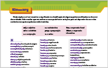 Página em miniatura com a seção: Glossary.
