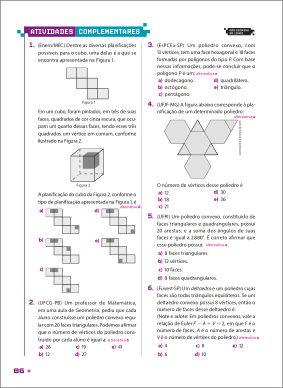 Reprodução de página do livro contendo a seção atividades complementares.