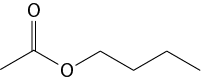 Estrutura química formada por símbolos de elementos químicos e linhas. Há um elemento O ligado a uma sequência de quatro linhas à direita que formam três vértices. À esquerda, O está ligado a outras duas linhas formando um vértice que está ligado a um elemento O por uma linha dupla.