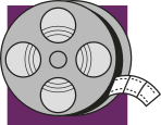 Imagem de rolo de filme.