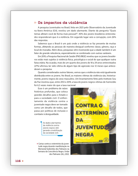 Reprodução de página do livro contendo o boxe complementar.