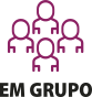 Ícone Atividade em grupo.