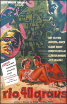 Cartaz de filme com ilustrações estilizadas que mostram cenas urbanas, rostos expressivos e uma dupla de pessoas deitadas na areia de uma praia, em clima descontraído.