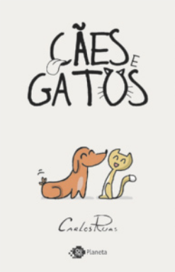Capa de 'Cães e gatos', com a imagem de um cão e um gato juntos.