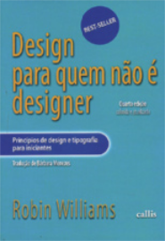Capa do livro 'Design para quem não é designer: princípios de design e tipografia para iniciantes'.